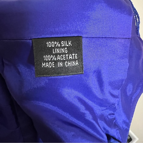 Aidan Mattox evening gown - Cobalt Blue size 8 - Picture 8 of 10